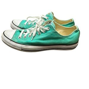 Women's Teal Canvas Sneakers